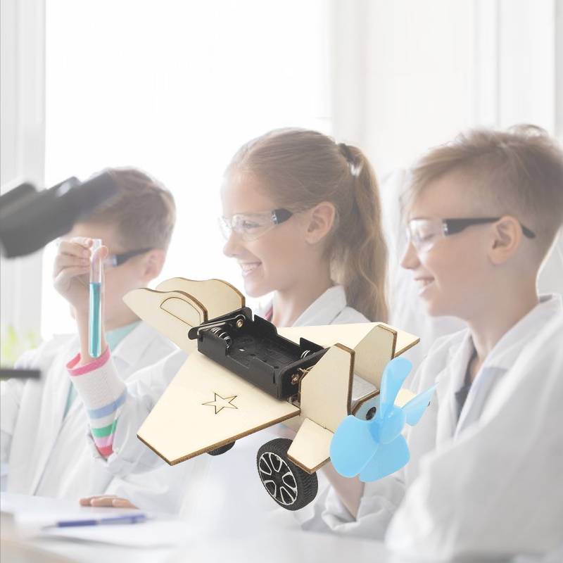 Fighter School Elementary Invention Experiment Materials Stem Education Puzzle
