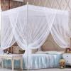 OEING Square Top Palace Style Mosquito Net with Stainless Steel Frame