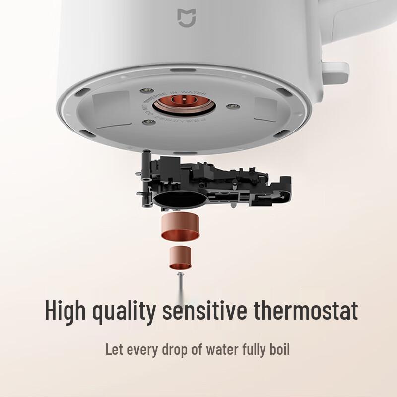 Hervidor de agua eléctrico Xiaomi Mijia enchufe CN (adaptador incluido)