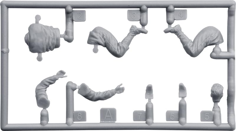 Miniart 1/35 Scale US Army Soldiers At Rest (5-Piece Set) Special Edition Plastic Model Kit with Infantry Weapons and Equipment (MA35318)