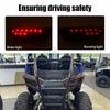 For RZR S 900 RZR XP  4 Turbo EPS Dynamix Edition 2018 12V LED Rear Tail Light Car Accessories Left & Right Smoke Polycarbonate
