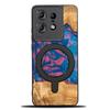 Bewood Unique Case for Motorola Edge 50 Pro - Neons - Vegas with MagSafe