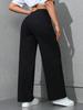 2025 Spring Women's Light Wash Floor-Length Wide Leg Jeans