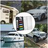 12V Fuse Box Kit With LED Indicator - 4-Way Blade Fuses ATO Compatible Cover For Cars Boats RVs Trucks. Fuses4