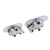 2PCS Rear Brake Caliper with Brake Pads Enhanced Braking Power 1XD 2580W 00 00 for Rhino 700 YXR700 2008 to 2013