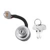 Portable Metal Ignition Switch Silver Ignition Switch With 2 Keys Fits For Kubota 66101-55200 BX1800 2200 2230 G1800 ZD18 28