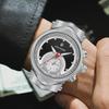 PINTIME Y2K Creative Retro Style Luxury Men's Waterproof Luminous Stainless Steel Watch Fashion Punk Date Quartz Watches