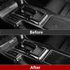 Car Center Console Gear Shift Box Panel Sticker Decal Carbon Fiber Interior Trim Cover for Ford Mustang 2009-2014 Accessories