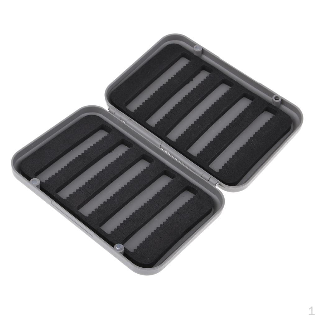 

Ящик для рыбалки, двусторонний, водонепроницаемый, прочный, вмещает сотни мух L