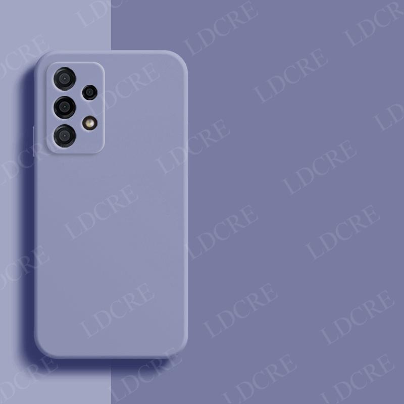 For Samsung Galaxy A53 Case A23 A33 A73 A03 Core A22 A53 Case Silicone Soft Plain Shell Rubber Protective For Samsung A53 Cover