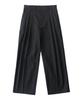 ANALOG MOOD Easy Tr Balloon Pintuck Slacks (Black)