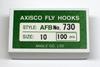 AXISCO Fliegenhaken (100er-Packung) AFB 730-#10 Angelhaken