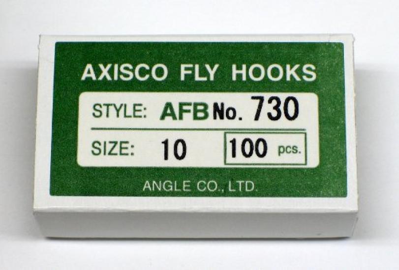 AXISCO Fliegenhaken (100er-Packung) AFB 730-#10 Angelhaken
