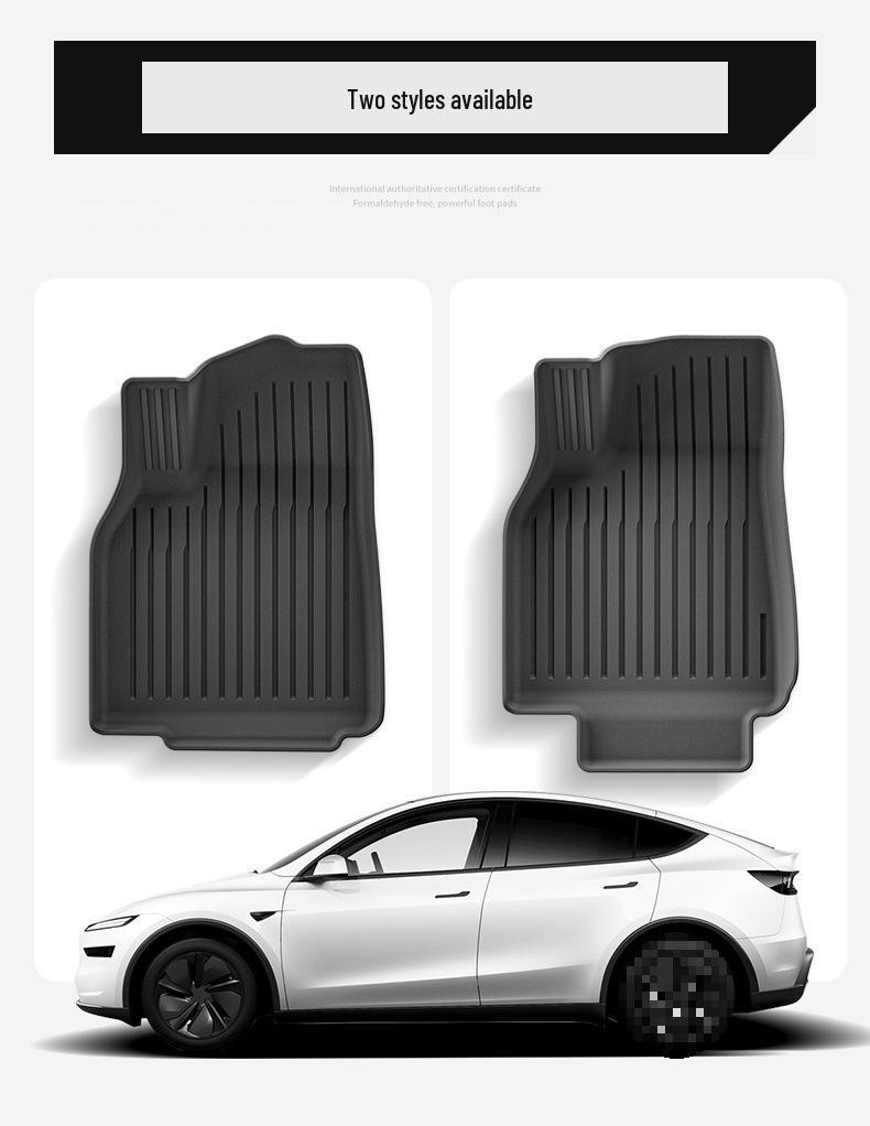 Compatible Tesla Model Y 2025 TPE Floor and Trunk Mats for Left/Right-Hand Drive Vehicles