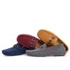FashionBritish Style Fashion Moccasins Men Casual Shoes Comfy Breathable Leather Loafers Men Brand Boat Shoes Flat Designer Suede Comfy