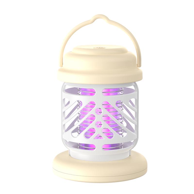 Outdoor USB Electric Mosquito Killer Lamp - Portable Shock Trap for Home & Dorms