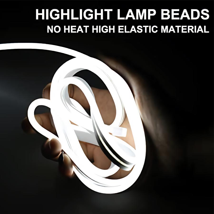 LED Daytime Running Light Strips LED Car Hood Lights DRL Auto Headlight Strip Flexible Waterproof Drl Led Lamp