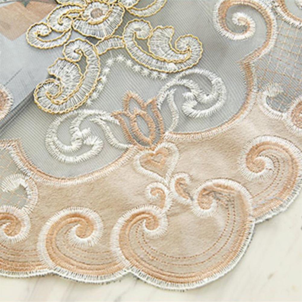 1PC Nuan Series 10-20% Blackout European Style Embroidered High-end Atmospheric Sheer Curtain for Living Room Bedroom Home Decor