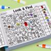 Zoek-en-Vind Spel voor Kinderen, Verbeter Visuele Waarneming, Leuk Kleurboek, Focus en Aandacht, Handschrift Oefenboek