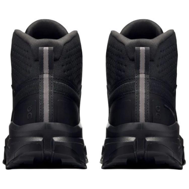 ON  Cloudrock Waterproof Triple Black Women Sneakers 3WF10131043