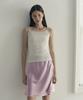 JUCYJUDY Flower Ribbed Sleeveless T-Shirt J1Ts322C