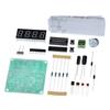 AT89C2051 Digital LED Display 4 Bits Electronic Clock Electronic Production Suite DIY Kit DC3.7V-5.5V Four-digit Clock Kit