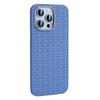 For iPhone 16 Pro Case Compatible with MagSafe Anti-Drop PU+TPU Phone Cover Geometric Pattern