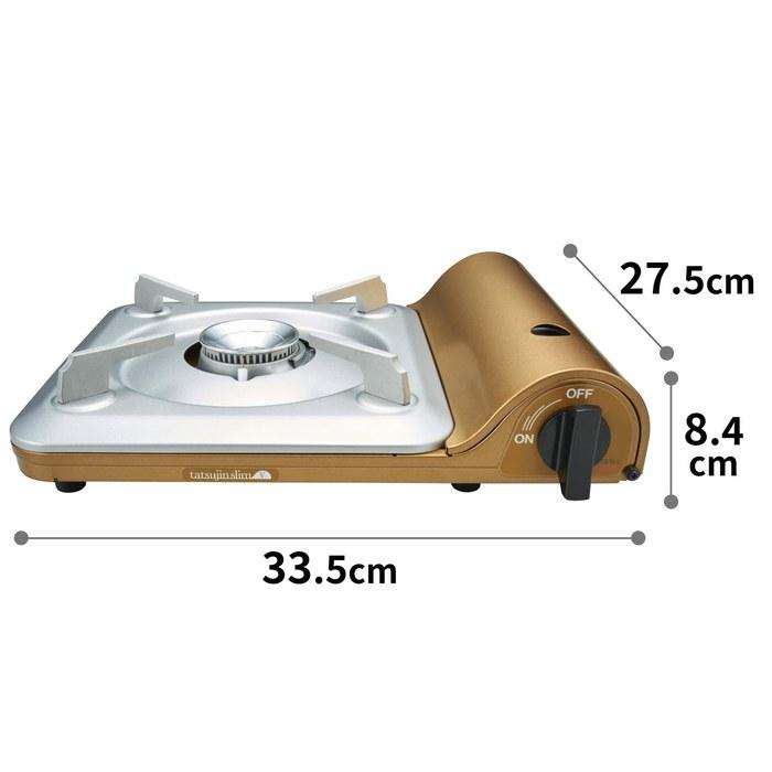 [Iwatani] Cassette Gas Expert Slim V CB-TS-5 + BBQ Plate (S) CB-A-YPS Set, , BBQ Plate (S) Set