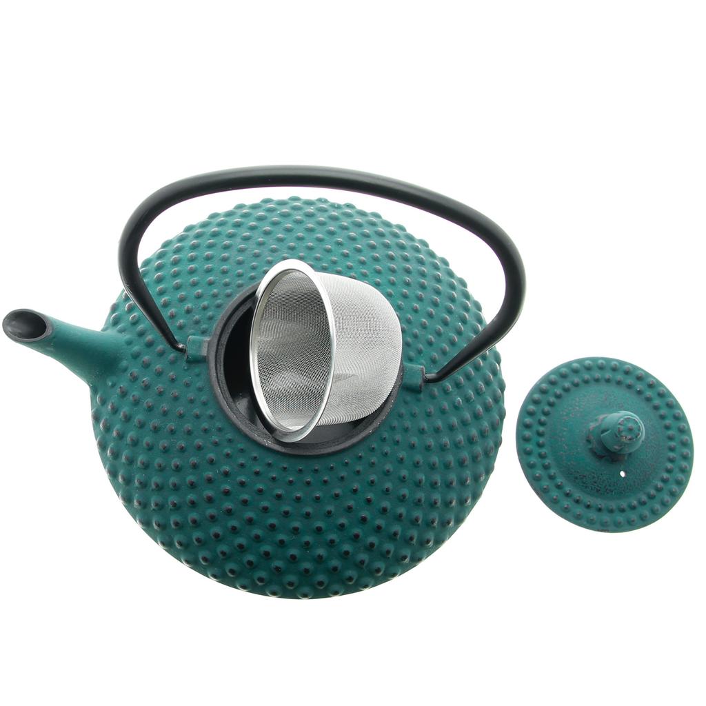 Kettle, Teapot, Cast Iron Infuser With Herb Tea Strainer 1.25 L Cast Iron