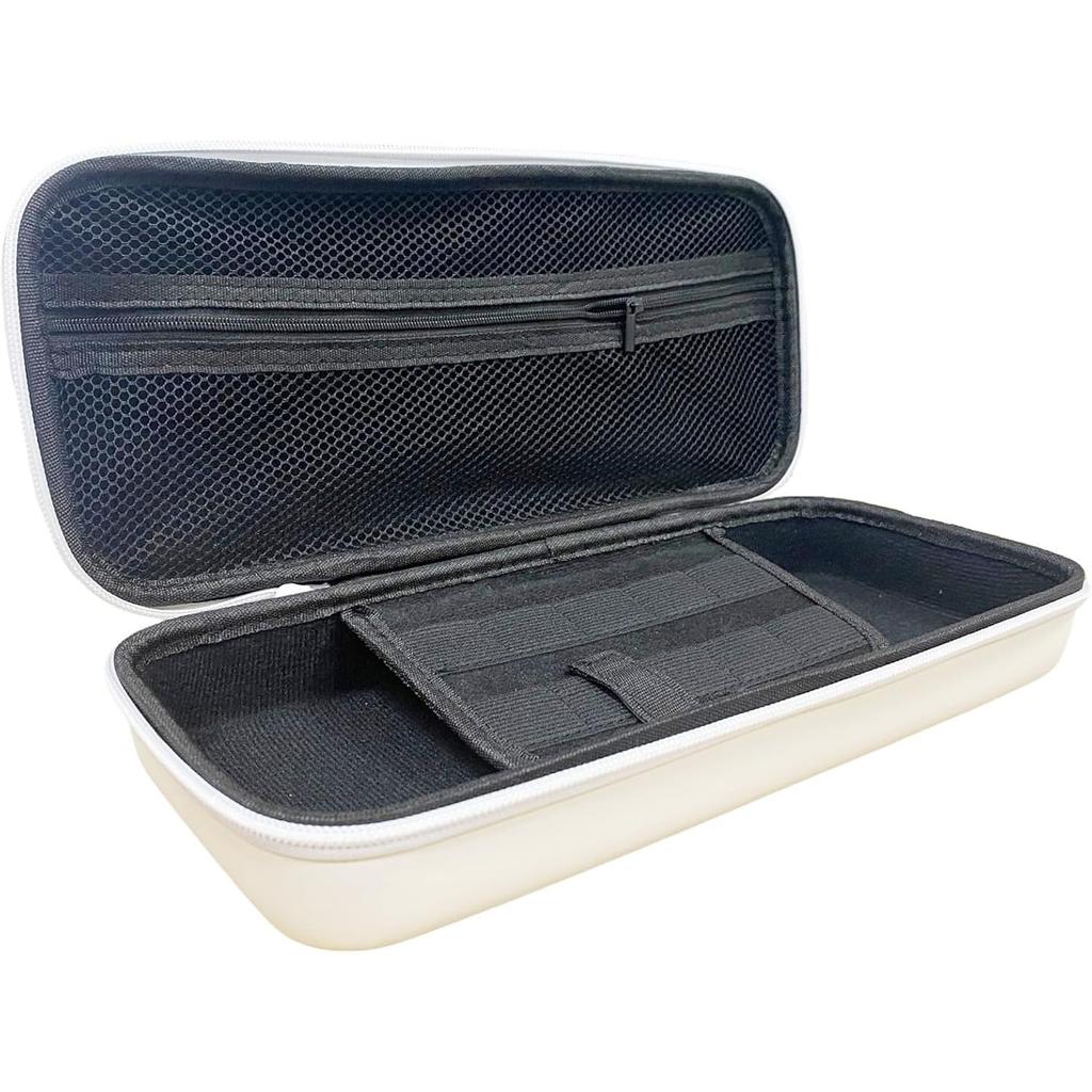 Case for MSI Claw, Travel Carrying Bag Cover for MSI Claw A1M Handheld Gaming, Hard Case with Game Card Slot & Mesh Pocket for MSI Claw Accessories