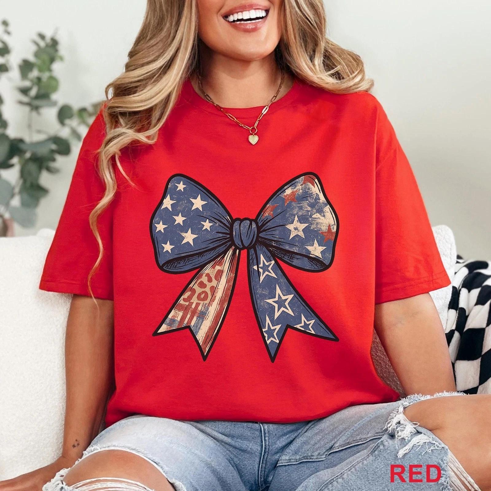 USA Patriotic Shirt Gildan Classic Fit Softstyle Cotton 4th Of July S