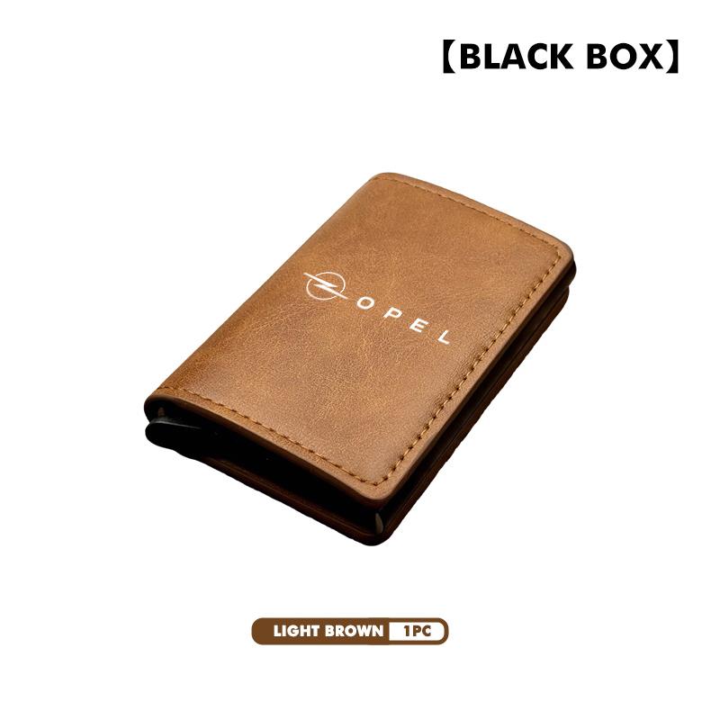 Men Wallet Anti-Theft Card Swiping Bag Zipper Buckle Coin Purse For Opel ADAM ASTRA J K CORSA E INSIGNIA MOKKA VIVA Meriva