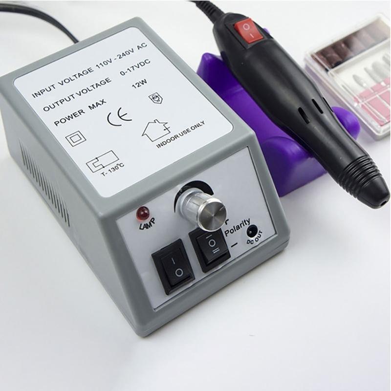 Electric Nails Drill Machine Nails Drill Nails File Drill Set Nail Polishing Machine with Adjustable Speed for Nails
