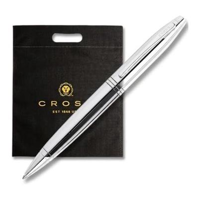 CROSS Calai Pure Chrome Ballpoint Pen, Medium Point, AT0112-1