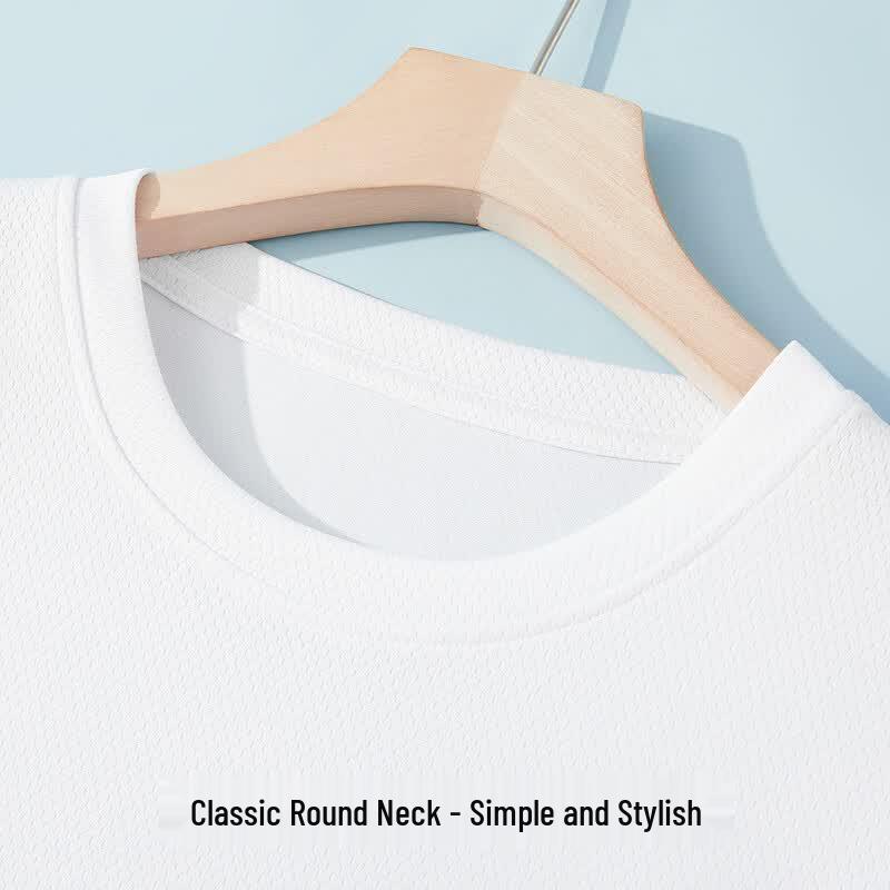 Men's Ice Silk Quick-Dry Cooling Mesh T-Shirt