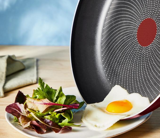 Tefal Simply Cook Wok H0581902 28cm Burgundy
