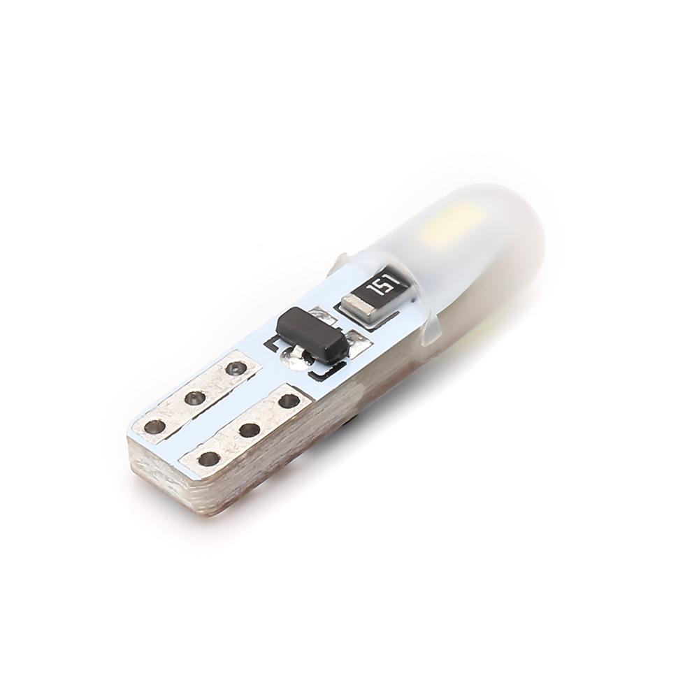 

1 шт. Автомобильная светодиодная лампа T5 2SMD 3014 3020, подсветка приборов, центральный контрольный свет, подсветка для макияжа, 3D-индикатор астигматизма зелёный