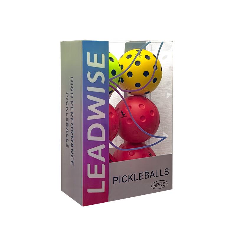 Dr. Ye s High Elastic Silent Pickleballs (6-Pack)
