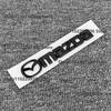 For Mazda CX30 50 60 70 80 90 CX3 CX5 7 CX8 9 Mazda2 3 6 5 8 RX7 MX5 Sticker ABS Trunk Decorative Decal Car Body Fender Emblem a1