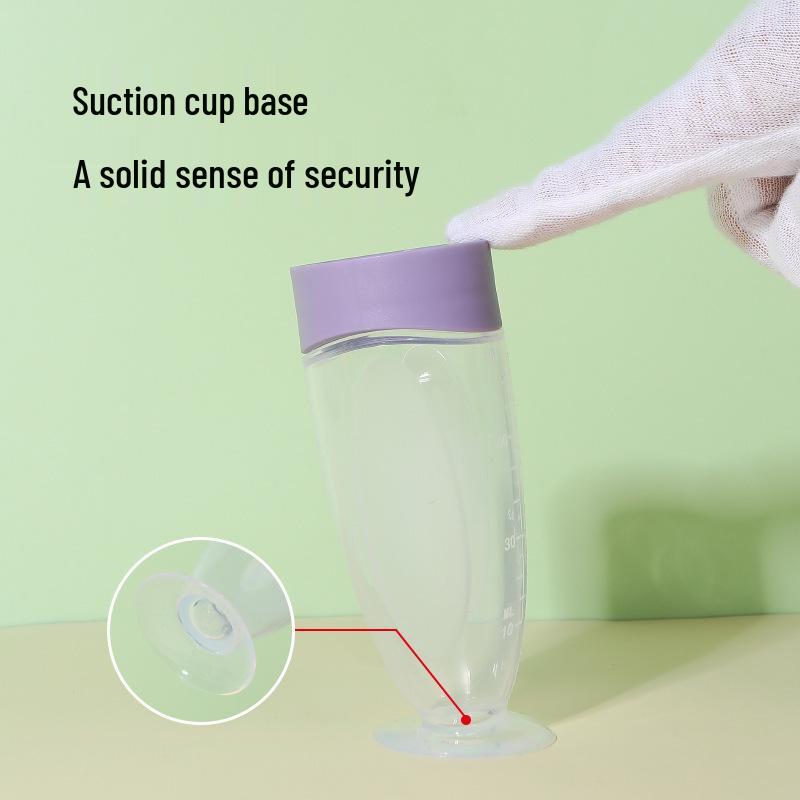 Silicone Baby Rice Cereal Bottle with Squeeze Spoon and Suction Cup Feeder