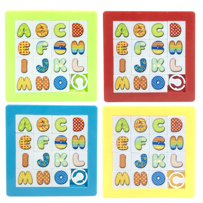 Kids' Huarong Dao Puzzle: Logic & Thinking Toy for Primary Students