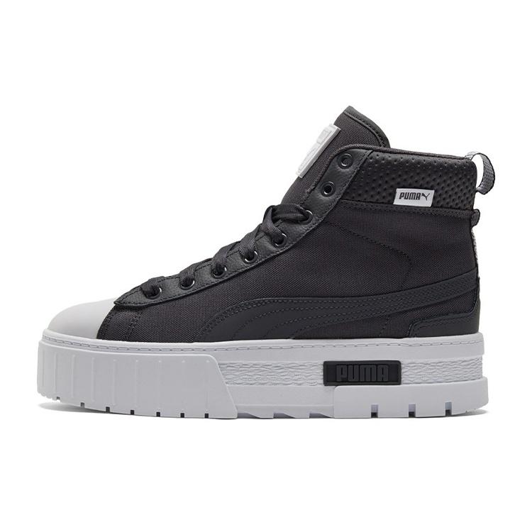 (WMNS) PUMA Mayze Mid Safari Casual Skateboarding Shoes Black Women s 383688-02 EU 35.5