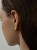 Love Me Monster Minimal Egg Earrings (L243Mer050)