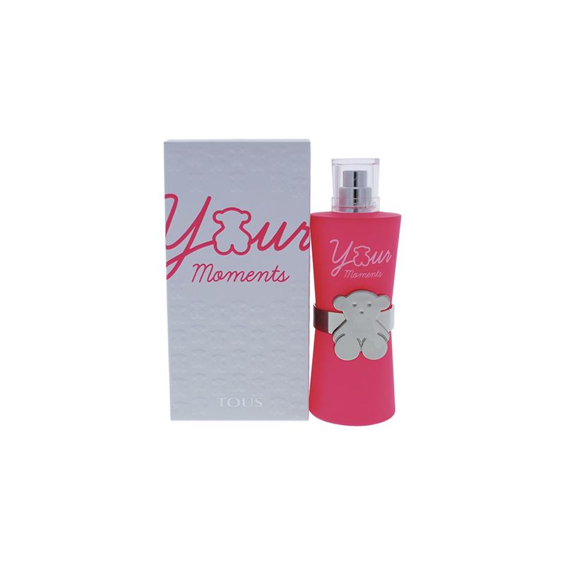 TOUS Women s fresh and natural scented gourmet happy moment perfume, floral and fruity, concentrated perfume EDP 90ml коричневый