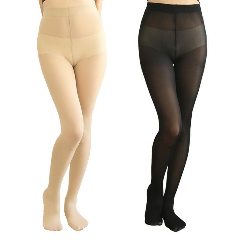Velvet Anti-Hook Pantyhose: Spring/Fall Micro-Pressure Slimming 80D Leggings & Classic Bottoming Socks