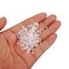 10000Pcs Clear Earring Backs 6mm Good Flexibility Rubber Earring Backs for DIY Ear Jewelry