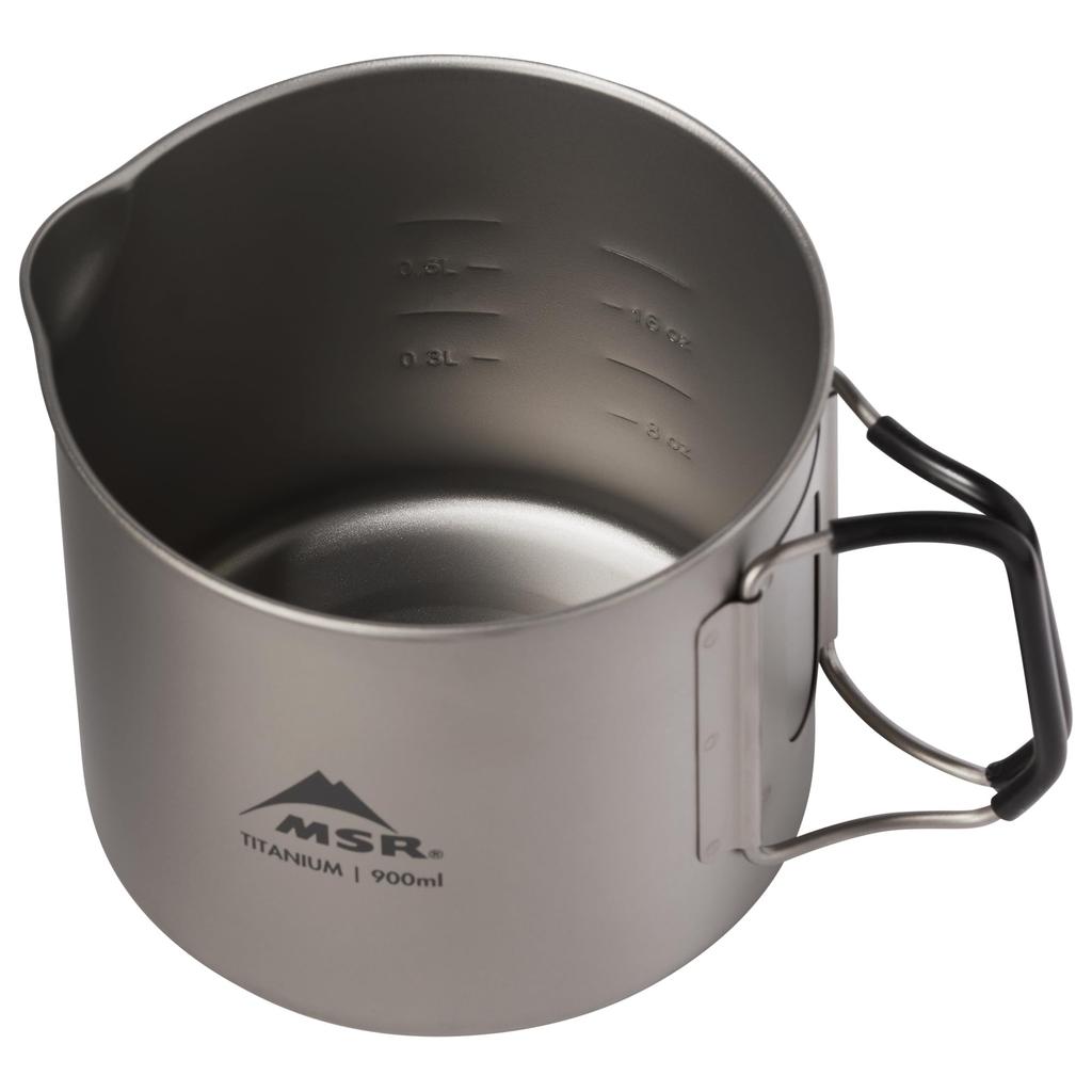 MSR Titan Kettle 900ml Outdoor Camping Kettle Official 39017 [Japan Product]