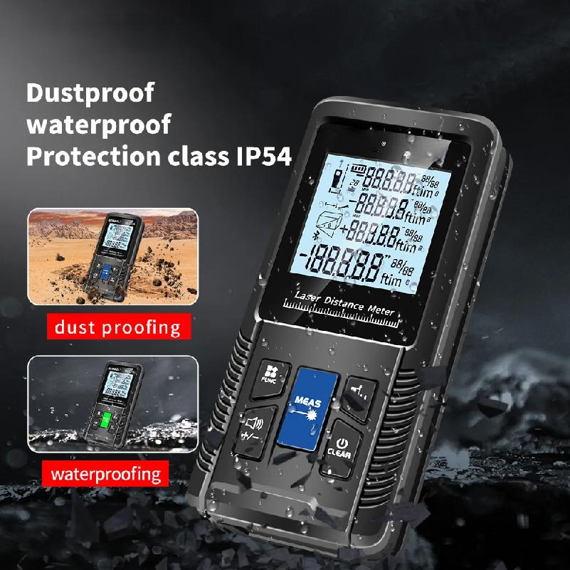 Laser Distance Meter 40m 50m 70m 100m 120m Rangefinder Digital Range Finder Trena Roulette Ruler Distance Measuring Tape