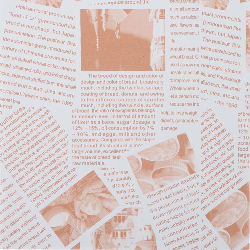 Food Grade Oilproof Parchment Paper for Kitchen, French Fries, Baking, Air Fryer, and Hamburger Separation