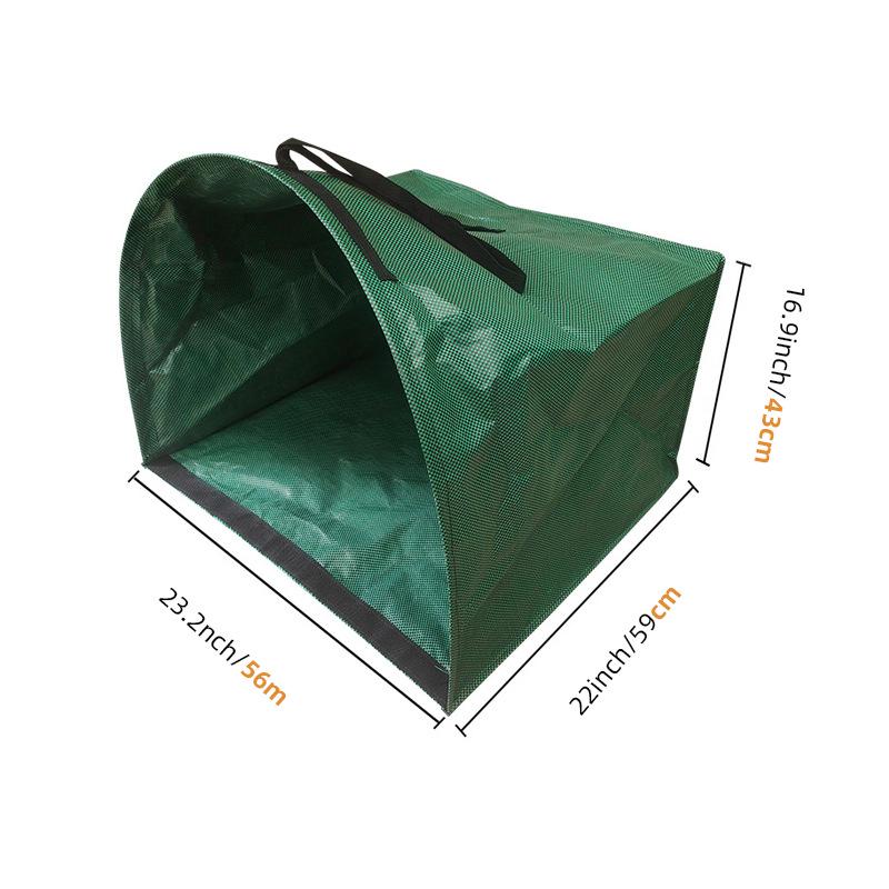 Reusable Large-Capacity Leaf Collection Bag with Slanted Opening